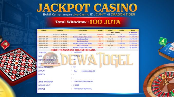 bukti jp dewatogel #31 bukti jp dewatogel #31