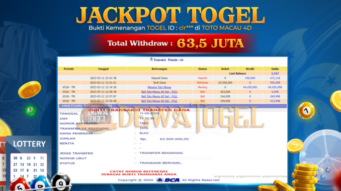 BUKTI JP DEWATOGEL #24 BUKTI JP DEWATOGEL #24