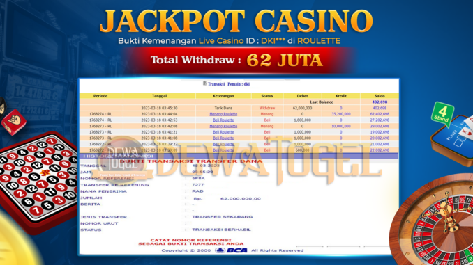 bukti jp dewatogel #48 bukti jp dewatogel #48