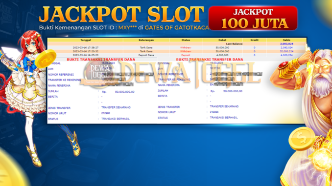 Bukti jp dewatogel #38 Bukti jp dewatogel #38