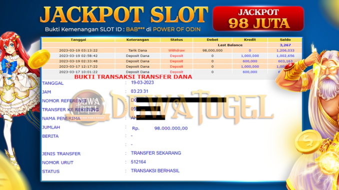 bukti jp dewatogel #55 bukti jp dewatogel #55