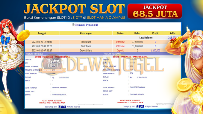 bukti jp dewatogel #59 bukti jp dewatogel #59