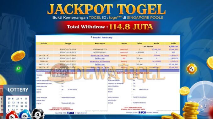 bukti jp dewatogel #21 bukti jp dewatogel #21