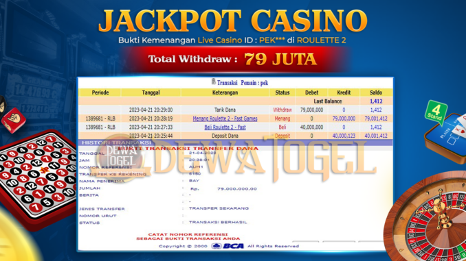 DWT - JP CASINO 1 MALAM