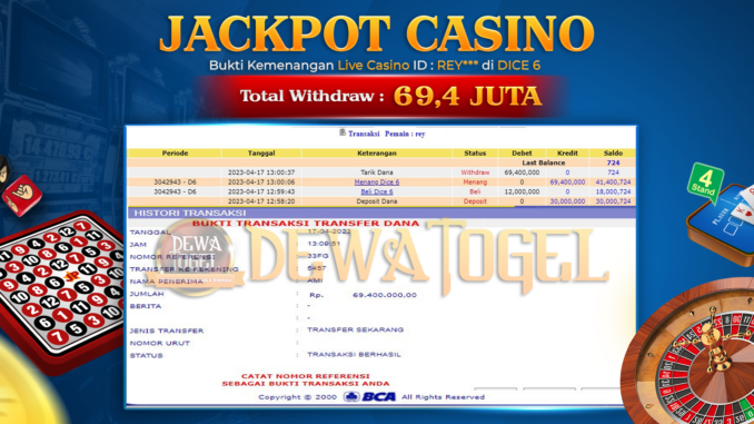 DWT - JP CASINO 1 MALAM