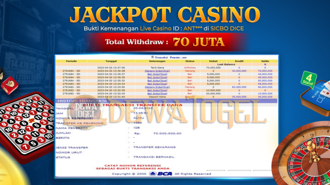 bukti jp dewatogel #200 bukti jp dewatogel #200