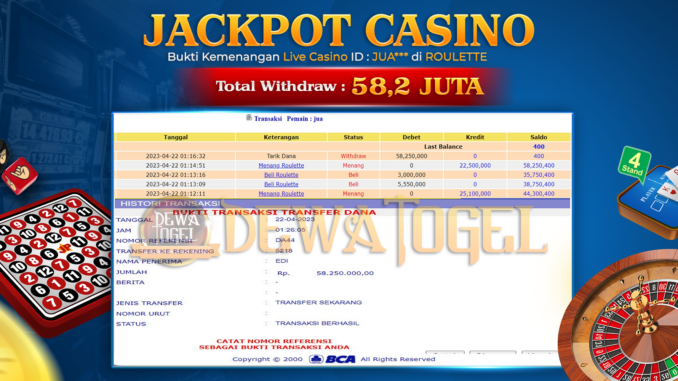 DWT JP CASINO 2 MALAM