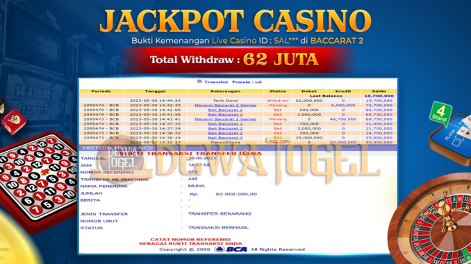 bukti jp dewatogel #356 bukti jp dewatogel #356