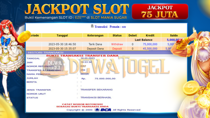 bukti jp dewatogel #353 bukti jp dewatogel #353