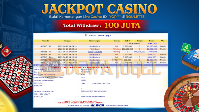 bukti jp dewatogel #440 bukti jp dewatogel #440