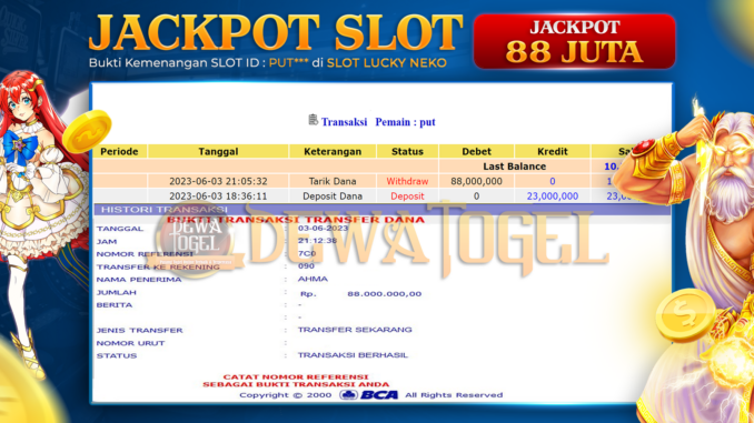 bukti jp dewatogel #373 bukti jp dewatogel #373