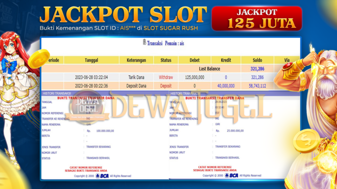 bukti jp dewatogel #451 bukti jp dewatogel #451