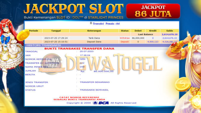 bukti jp dewatogel #540 bukti jp dewatogel #540