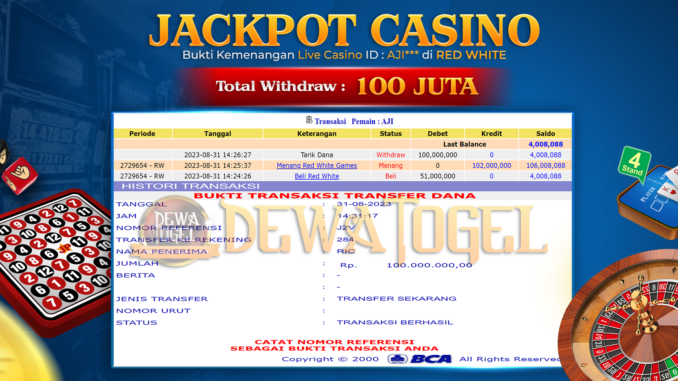 bukti jp dewatogel #717 bukti jp dewatogel #717