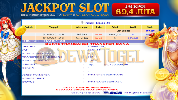 DWT JP SLOT 1 PAGI