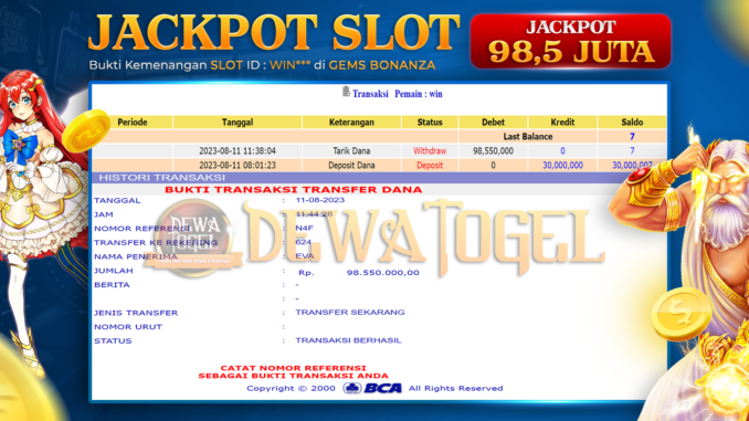 JP DWT - SLOT 2