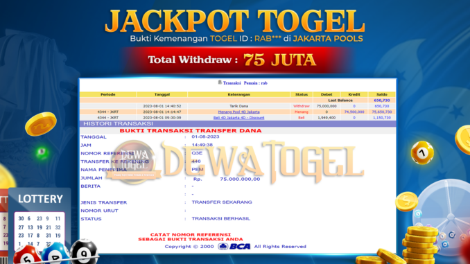 JP DWT - TOGEL 2