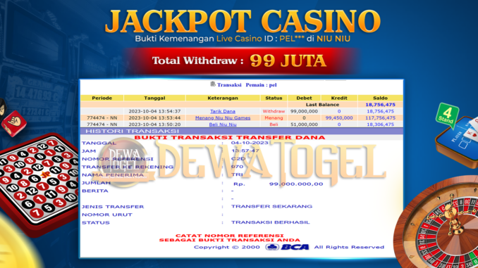 bukti jp dewatogel #872 bukti jp dewatogel #872