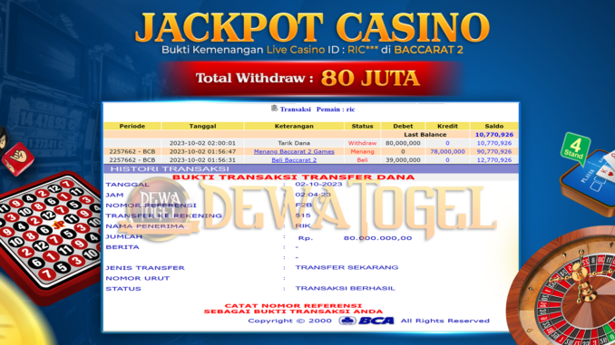 DWT JP LIVE CASINO SIANG 1