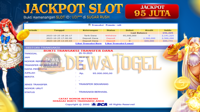 BUKTI JP DEWATOGEL #878 BUKTI JP DEWATOGEL #878