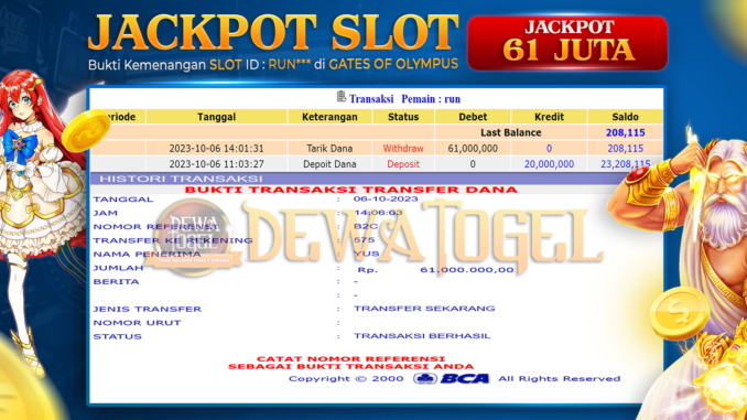 DWT JP SLOT SIANG 2