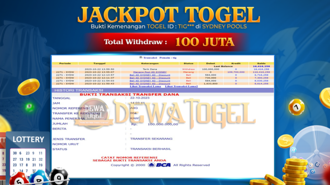 DWT JP TOGEL PAGI 2