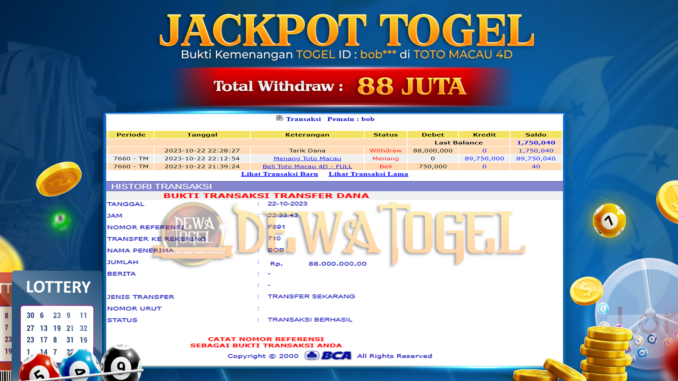 BUKTI JP DEWATOGEL #869 BUKTI JP DEWATOGEL #870