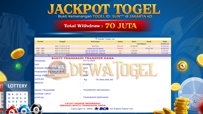 DWT JP TOGEL PAGI 1