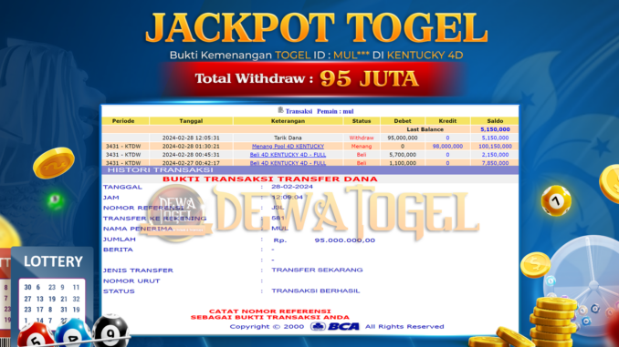JP DWT - TOGEL 1