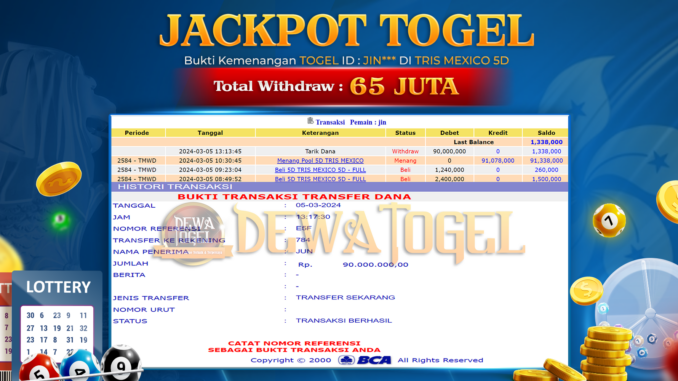 JP DWT - TOGEL 2