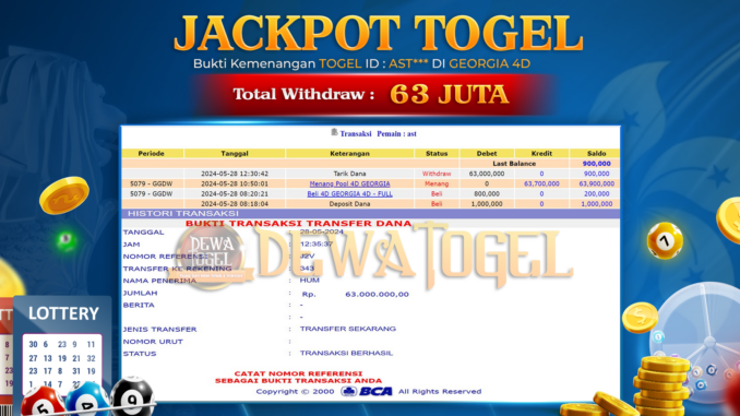 JP DWT - TOGEL 1- DWT 2