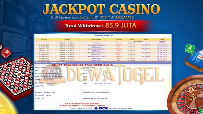 JP DWT - CASINO 1 PAGI