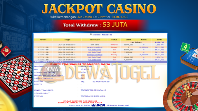 JP DWT - CASINO 2 SIANG