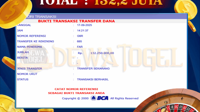 BUKTI JP DWT SIANG